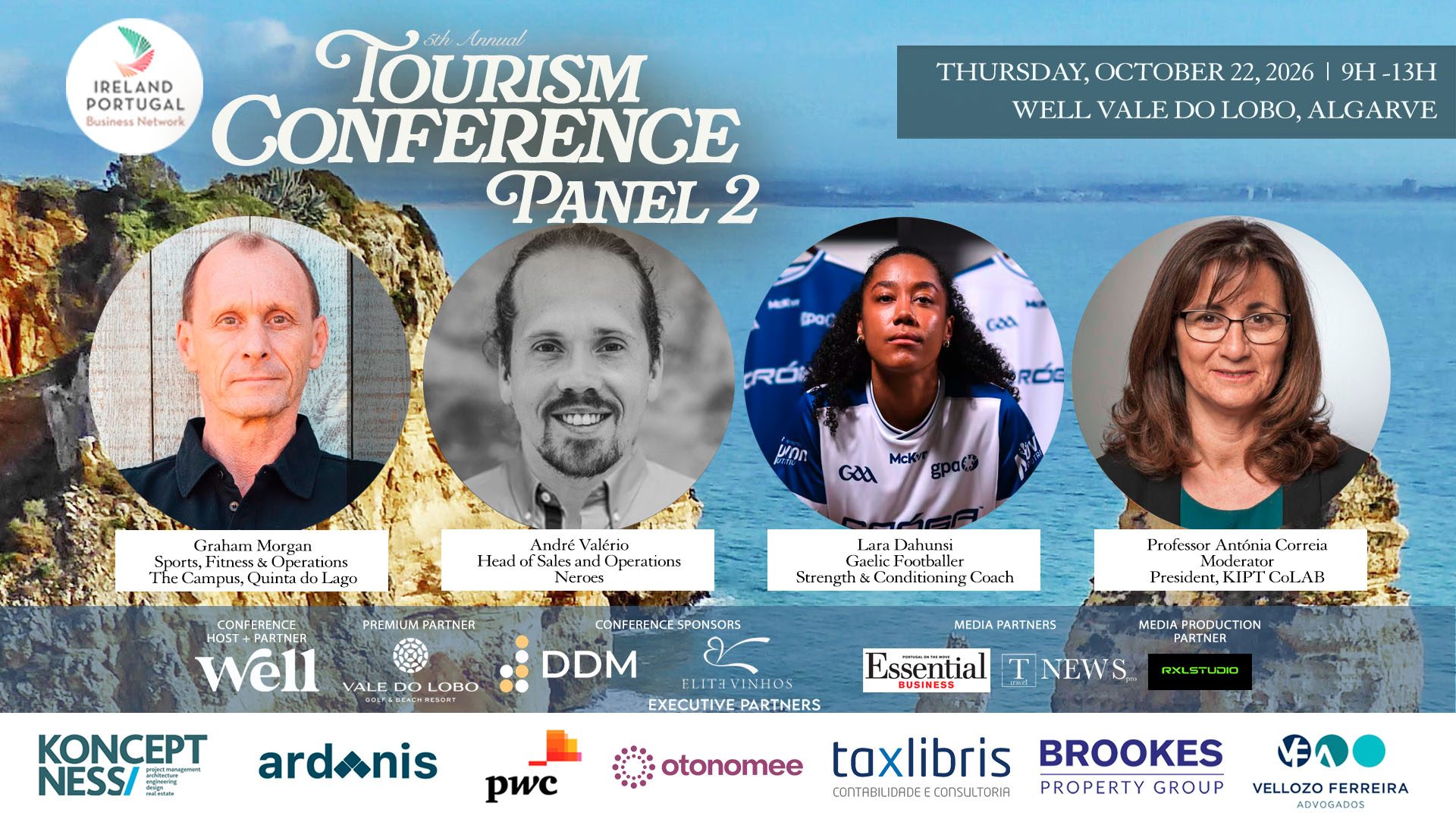 Sport, Performance, and Wellbeing: Meet the Speakers of Panel 2 at the IPBN Tourism Conference 2026