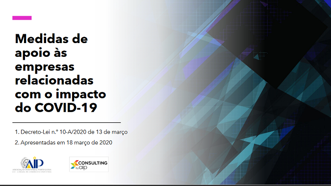 The Portuguese Government's measures to support companies related to the impact of COVID-19.