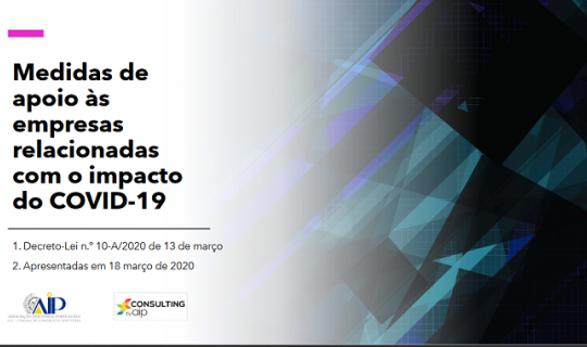 The Portuguese Government's measures to support companies related to the impact of COVID-19.