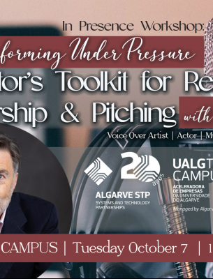 Workshop: Performing Under Pressure — An Actor’s Toolkit for Resilient Leadership & Pitching