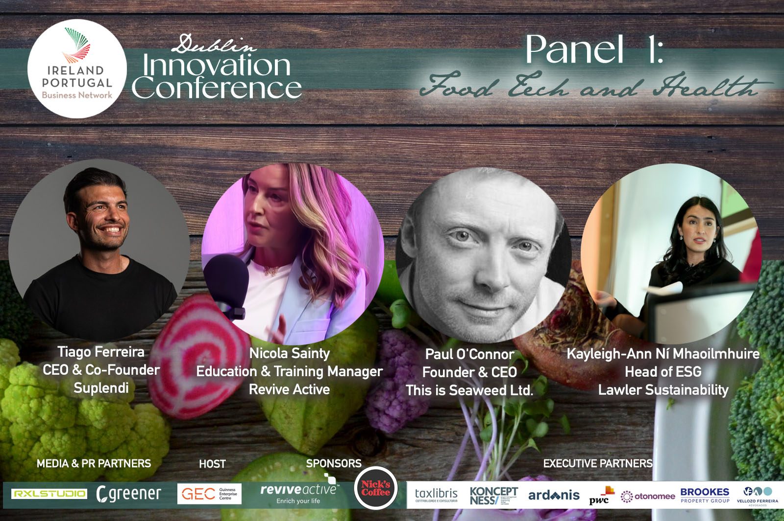 Panel 1 Spotlight: Food Tech and Health at the Dublin Innovation Conference