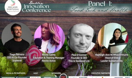 Panel 1 Spotlight: Food Tech and Health at the Dublin Innovation Conference