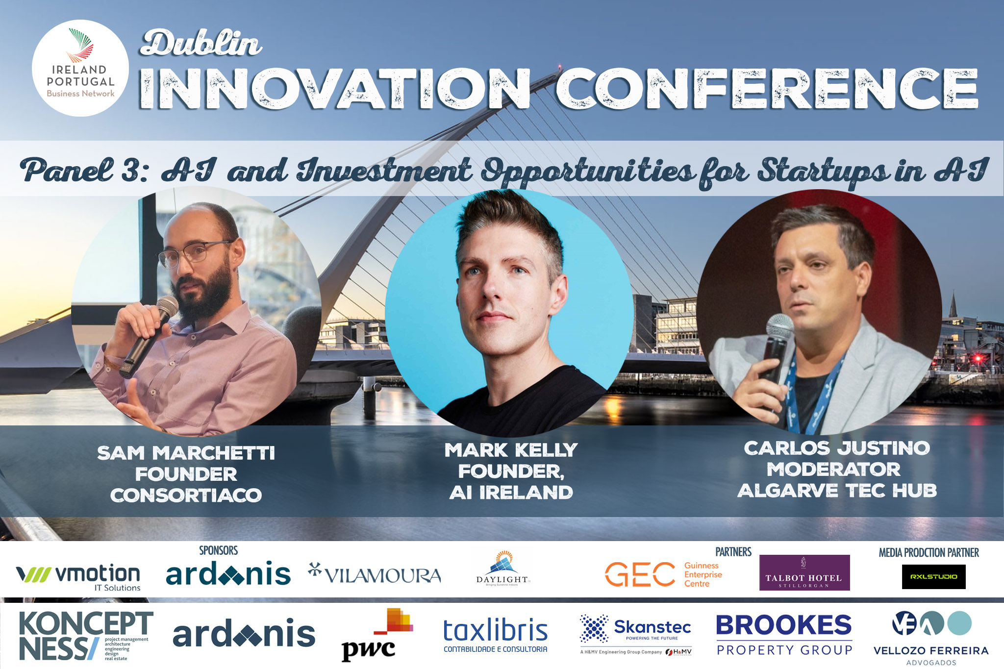 Meet Panel Three of the Dublin Innovation Conference