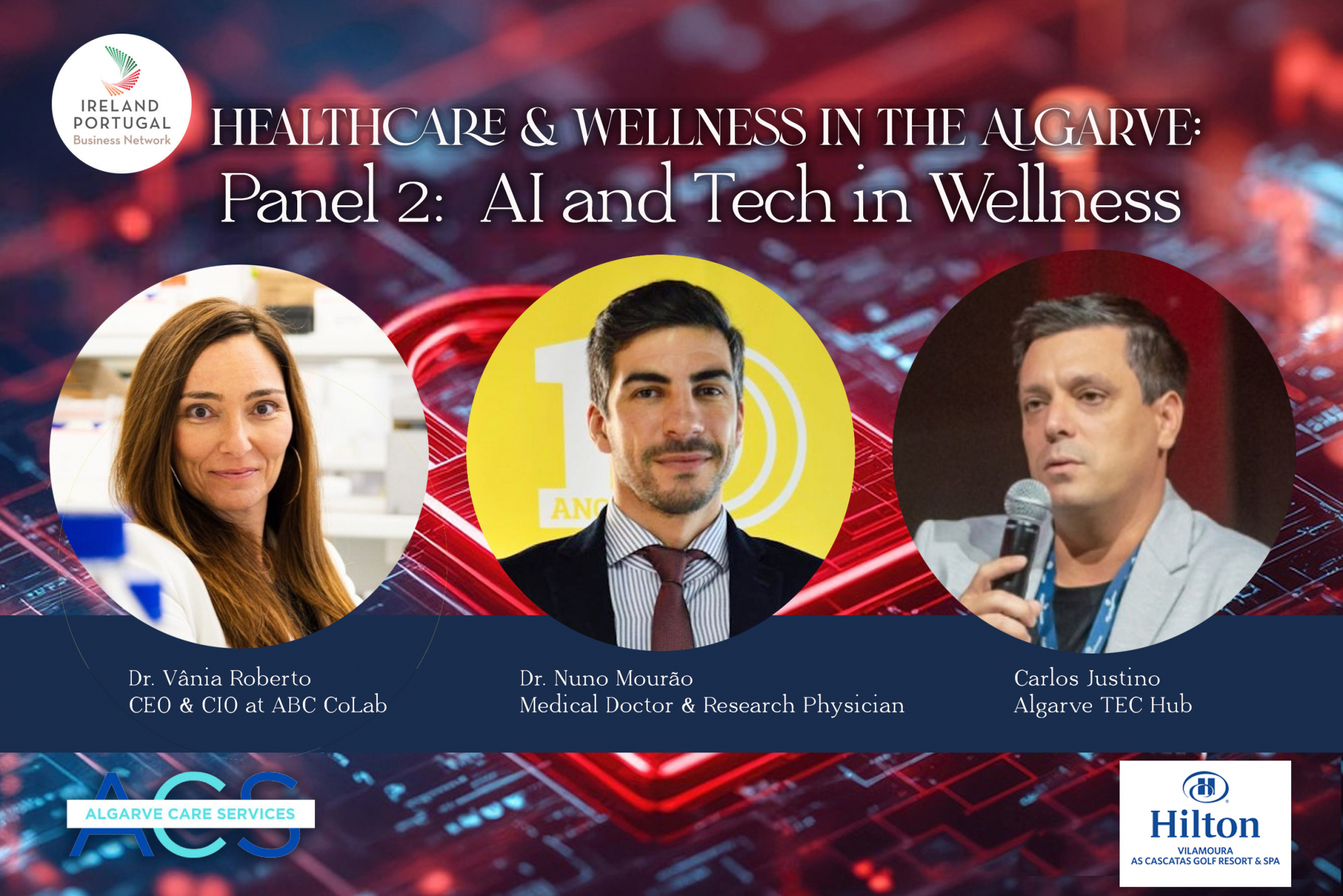 Meet Panel 2 of the Algarve Health and Wellness Event