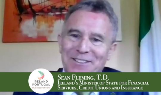 Sean Fleming, T.D. Speaks On the Financial Side of Sustainability