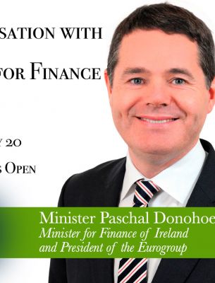 Conversation with Paschal Donohoe,T.D., Minister for Finance of Ireland and President of the Eurogroup